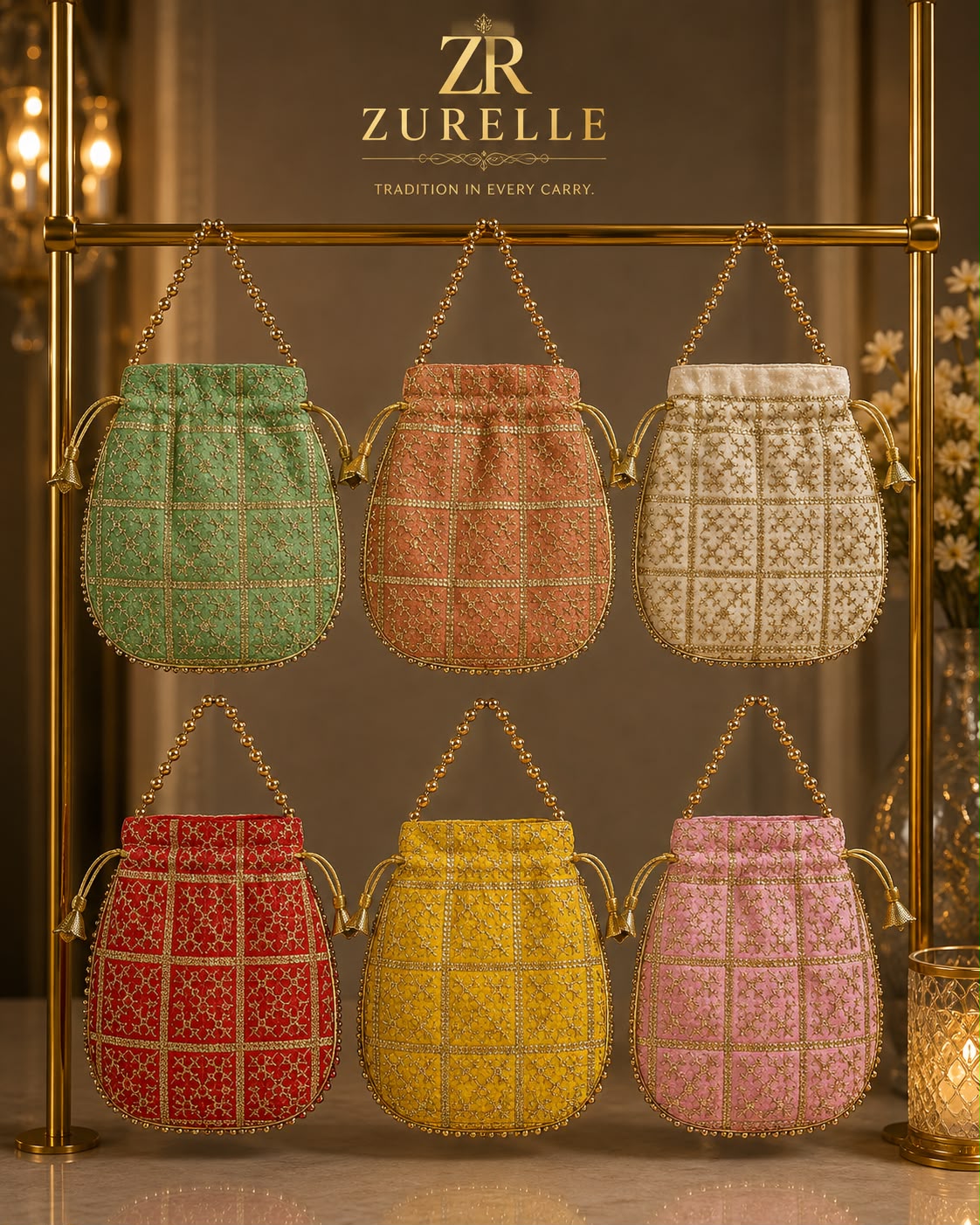 Zurelle Ethnic Bag 48