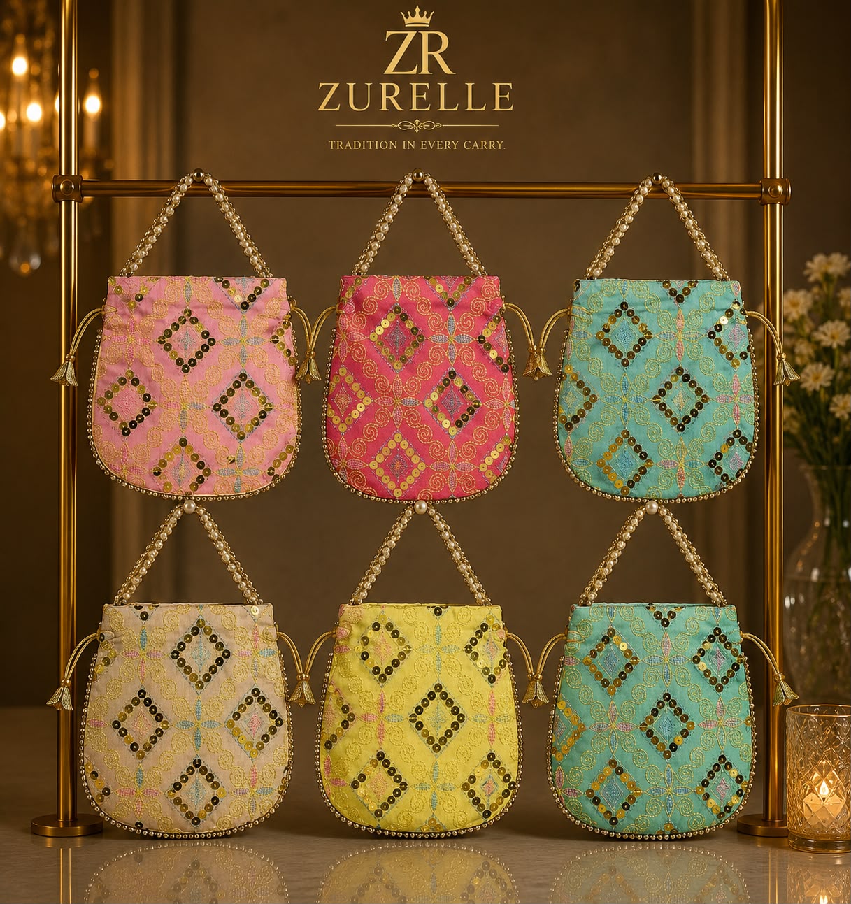 Zurelle Ethnic Bag 49