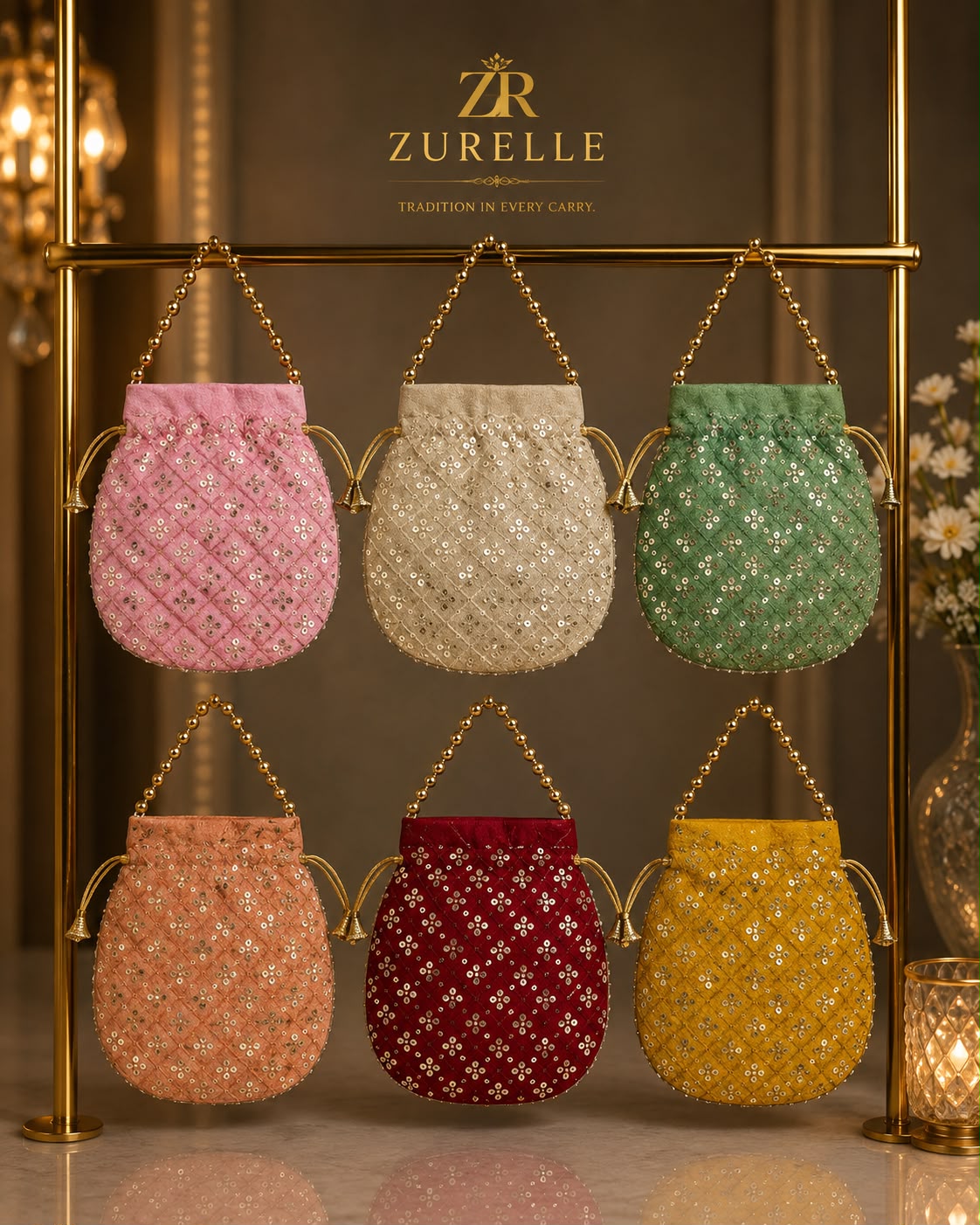Zurelle Ethnic Bag 50